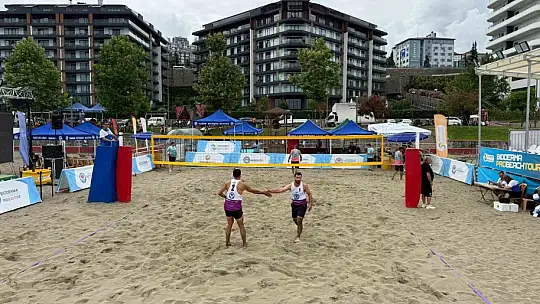 Trabzon'da Uluslararası Plaj Voleybolu heyecanı başladı