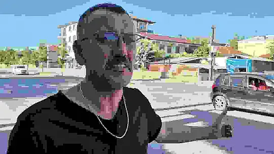 Trafik kazası sonrası çıkan kavgaya tazyikli su müdahalesi