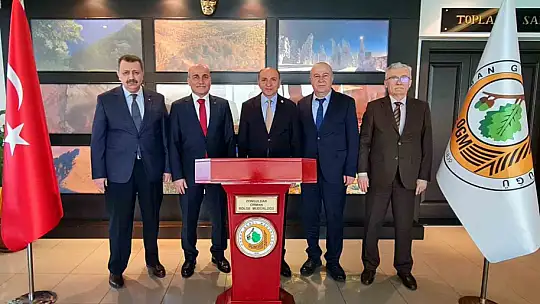 TTK Genel Müdürü Kiraz'dan Bölge Müdürü Keskin'e ziyaret