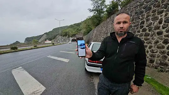 Tünel çıkışında geri manevra yapan halk otobüsü kazaya yol açtı