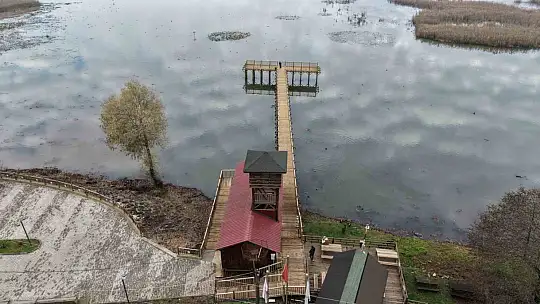 Turizmin parlayan yıldızı Efteni Gölü'nde engelsiz dönem başladı