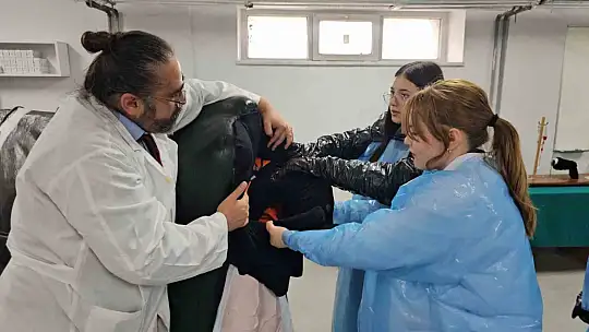 Türkiye'de bir ilk: Meslek yüksekokulunda veteriner sağlık eğitimi simülatörlerle veriliyor