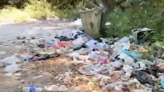 Türkiye'nin en büyük blok ormanlarını barındıran Şeker Kanyonu çöplerle kirletildi