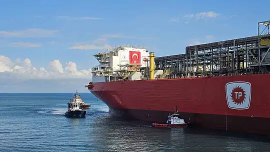 Türkiye'nin ilk yüzer gaz üretim platformu Osman Gazi Filyos Limanı'nda