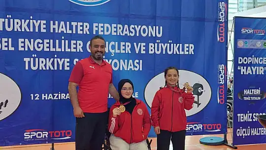 Türkiye Şampiyonası'nda 2 altın madalya