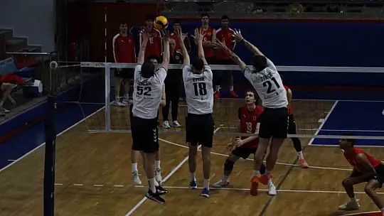 TVF Erkekler 1. Ligi: Düzce Belediyesi Spor Akademisi: 3 - TVF Spor Lisesi : 2