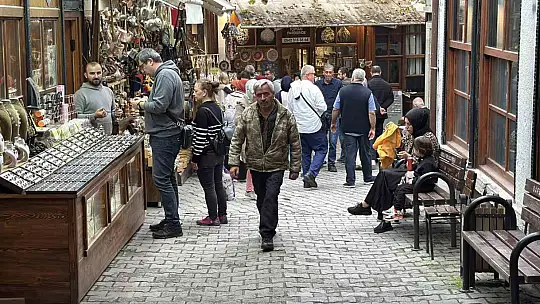 UNESCO kenti Safranbolu'da hafta sonu hareketliliği