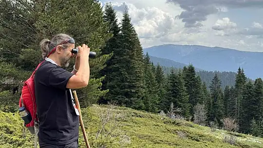 Üniversite öğrencileri dersi Ilgaz Dağı'nda işledi