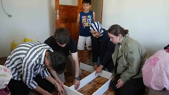 Üniversite öğrencilerinden özel bireyler ve aileleri için bayram öncesinde anlamlı proje