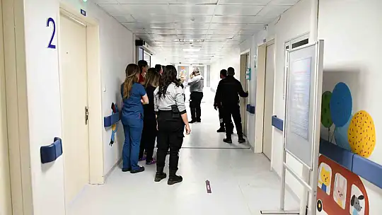 Üniversitesi Hastanesi'nde rehine ve şiddet kodu verildi