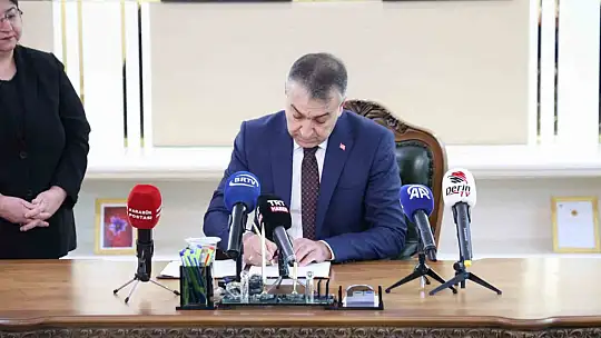 Vali Çağatay, Karabük'te görevine başladı