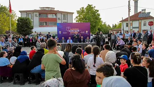 Vatandaş soruyor, başkan cevaplıyor