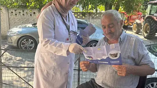 Vatandaşlara kuduz hastalığı hakkında bilgilendirme