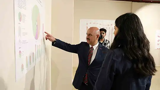 Verilerle sürdürülebilirlik sergisi açıldı