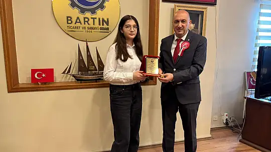 Bartın TSO'dan anlamlı yarışma ve altın ödülü