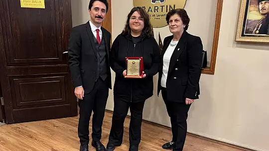 Bartın TSO'dan anlamlı yarışma ve altın ödülü