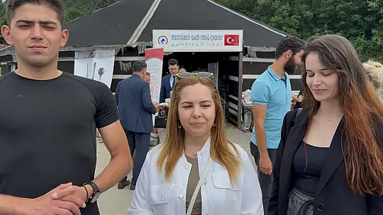 Yabancı katılımcılar Düzce yemeklerine hayran kaldı