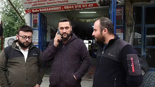 Yangın ihbarına giden itfaiyecileri pastayla karşıladılar