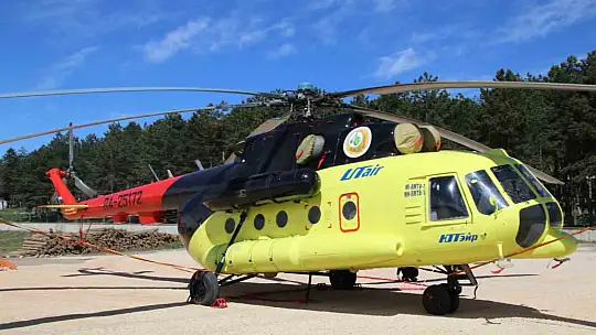 Yangın söndürme helikopteri Bolu'da konuşlandırıldı