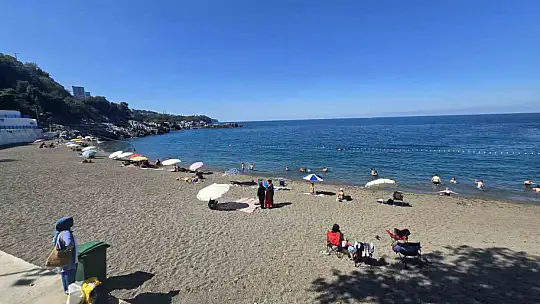 Yasak kalktı, vatandaşlar Kapuz Plajı'na akın etti