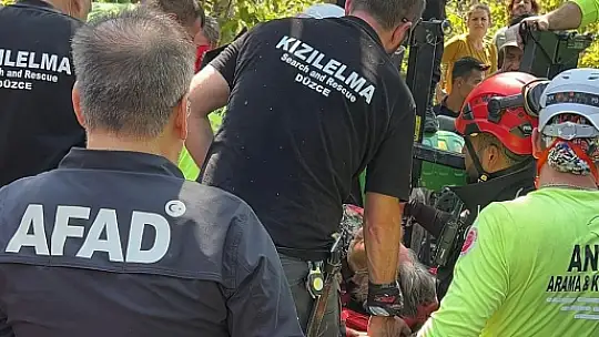 Yaşlı kadın 3 gün sonra canlı bulundu