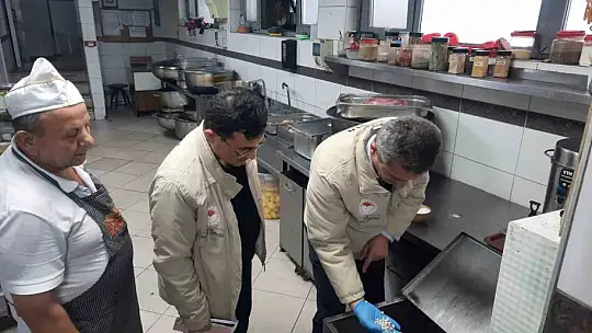 Yol boyu tesislerde gıda işletmelerine denetim