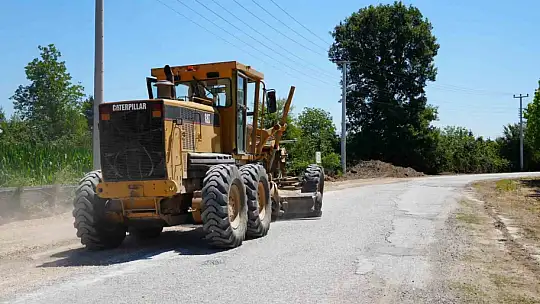 Yol genişletme çalışmaları devam ediyor
