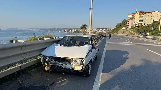 Yola fırlayan köpek kazaya neden oldu: 5 yaralı