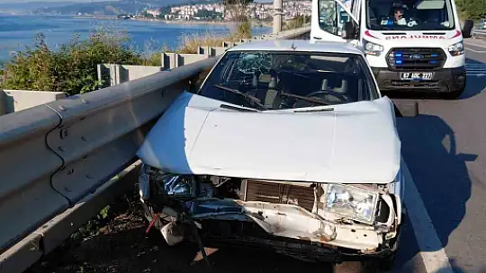 Yola fırlayan köpek kazaya neden oldu: 5 yaralı
