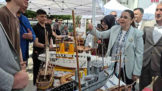 Yöresel ürünlere mehteranlı tanıtım