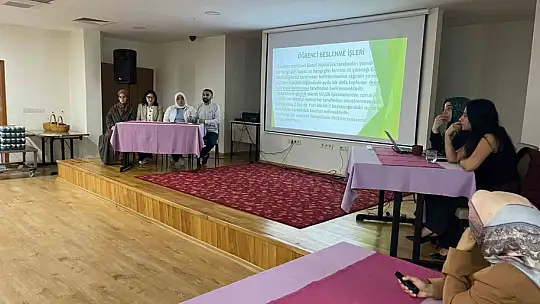Yurda uyum programı gerçekleştirildi