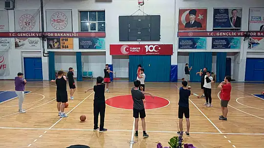 Yurtlarda sporcu seçmeleri başladı