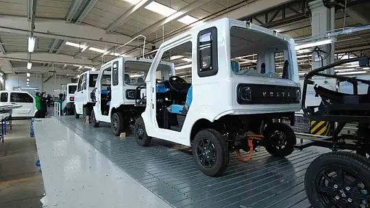 Yüzde 100 yerli elektrikli araç seri üretime hazır