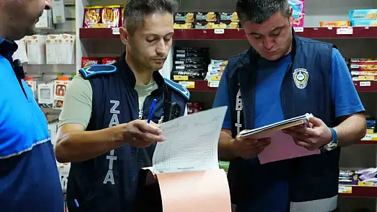 Zabıta ve il sağlıktan terminalde denetim