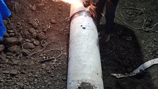 Zonguldak'a doğal gaz sağlayan boru hattında akış yeniden başladı