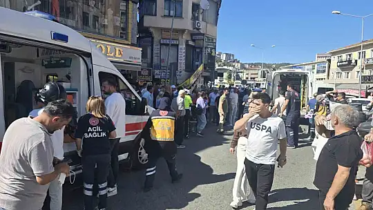 Zonguldak Ereğli'de motosiklet yayaya çarptı: 2 yaralı