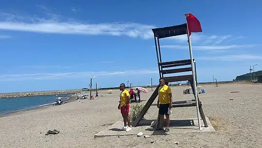 Zonguldak'ın tatil beldesinde denize girmek yasaklandı