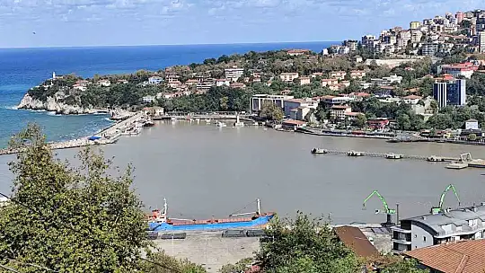Zonguldak Limanı sarı renge boyandı