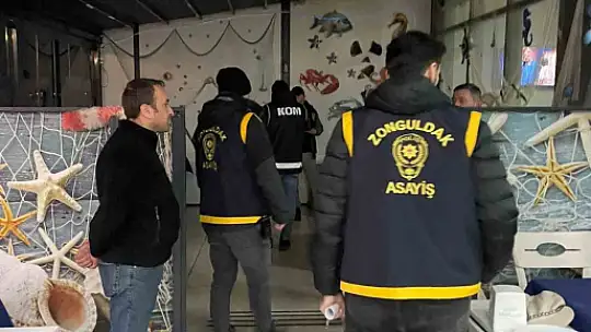 Zonguldak'ta 141 polisle Huzur 67 uygulaması