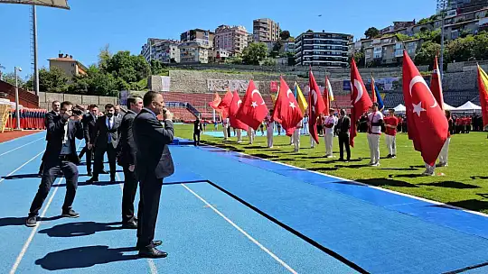 Zonguldak'ta 19 Mayıs coşkusu yaşandı
