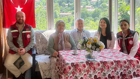 Zonguldak'ta bayramda şehit aileleri ve gaziler unutulmadı