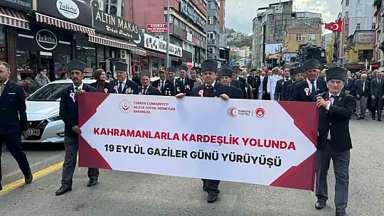Zonguldak'ta Gaziler Günü coşku ile kutlandı