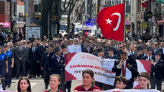Zonguldak'ta Gaziler Günü coşku ile kutlandı