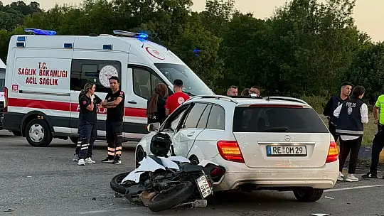 Çaycuma'da feci kaza