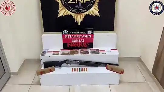 Zonguldak'ta narkotik operasyon 9 şüpheli yakalandı