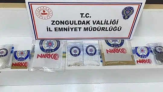 Zonguldak'ta narkotik operasyonu: 6 şüpheli tutuklandı