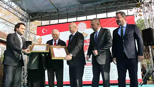 Zonguldak'ta Öget Şen Kızılay Anaokulu açıldı