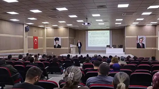 Zonguldak'ta personele iş sağlığı ve güvenliği eğitimi