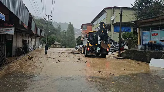 Zonguldak'ta şiddetli yağış etkili oldu