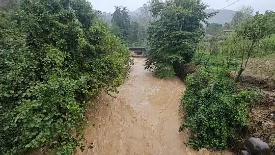 Zonguldak'ta şiddetli yağış etkili oldu